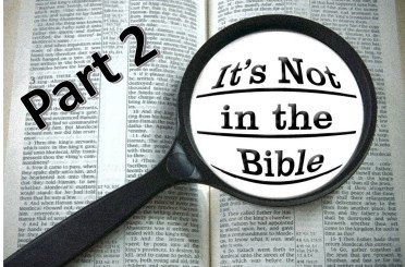 NOT in the Bible