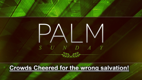 palm sunday 2018
